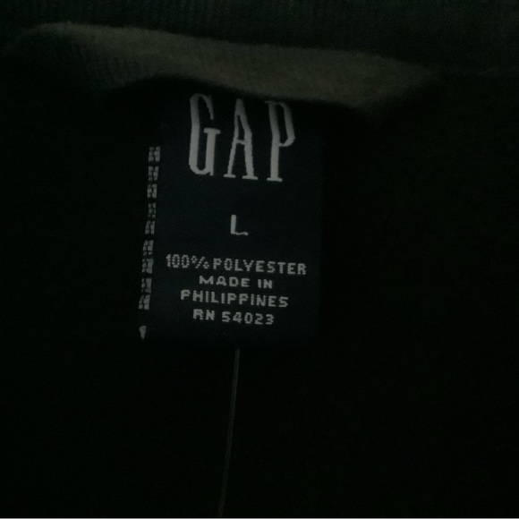 MENS GAP FLEECE VESTS (LOT OF 3)BRAND NEW-SIZE-L-GRAY,BLUE,BLACK - Picture 3 of 3